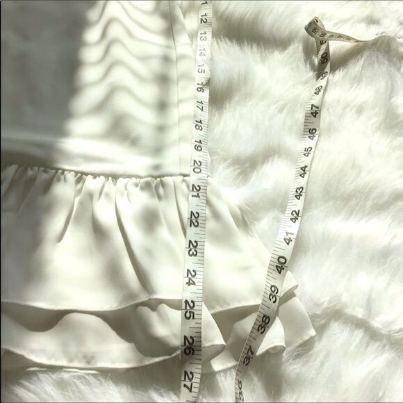Parker White Zenna Sweetheart Neck Slip Mini Dress 
New With Tags 
Size 4 - Picture 7 of 10